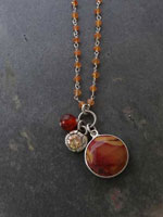 Image of Mookite Stone Charm Cluster